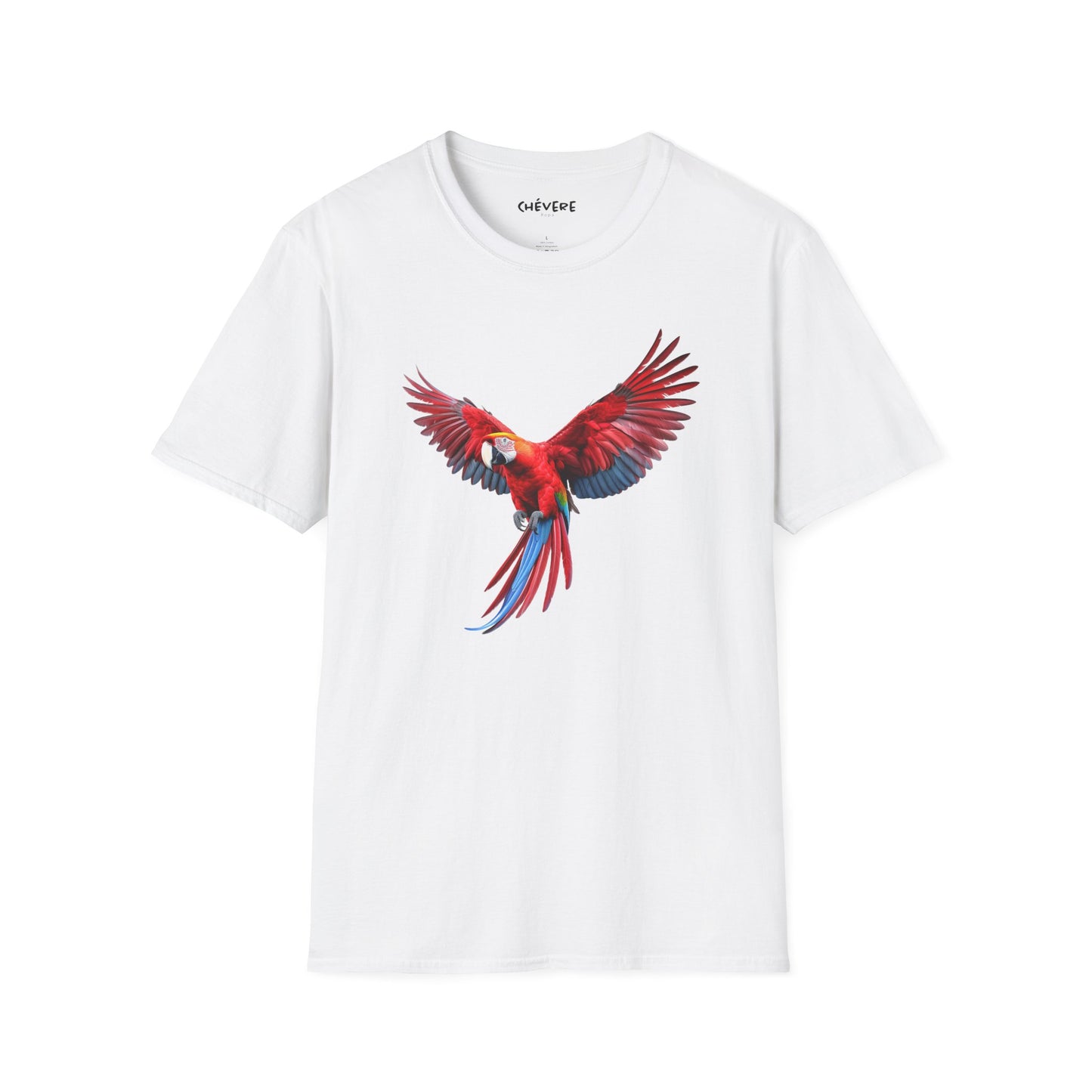 Camiseta — Franela con Gráfico Vibrante de Guacamaya