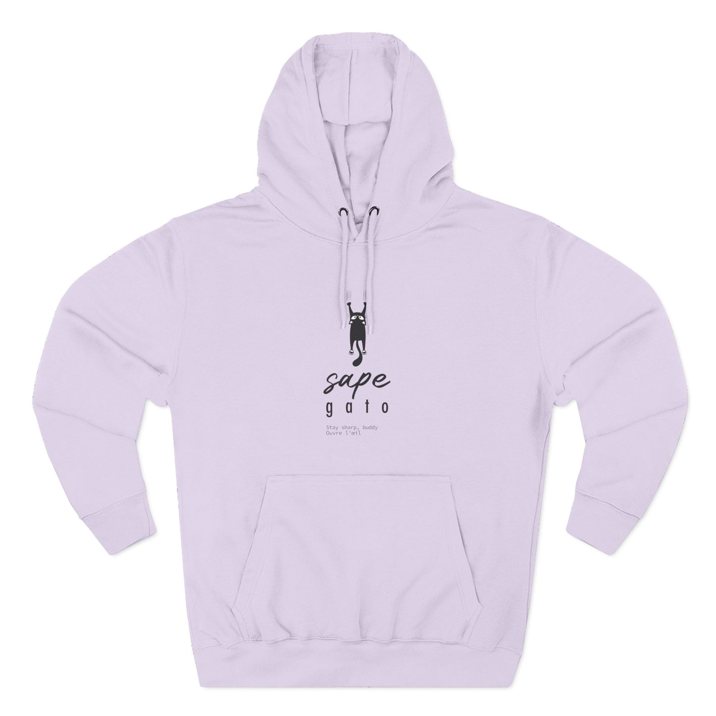 Hoodie “Sape Gato” – Suéter Unisex de Fleece, Cómodo, Divertido y con Identidad Venezolana