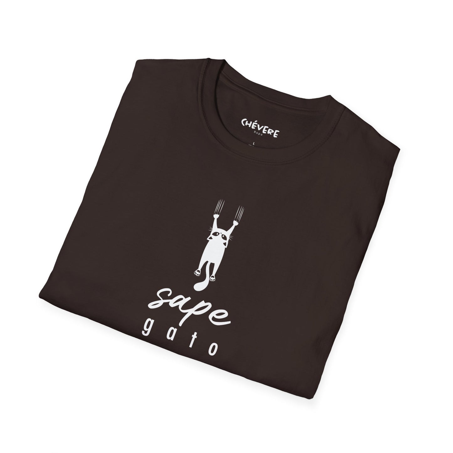SAPE GATO - Camiseta Unisex Softstyle