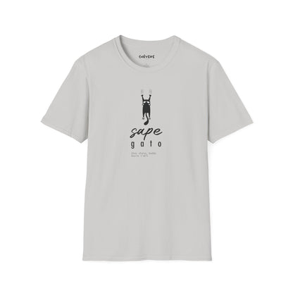 SAPE GATO - Camiseta Unisex Softstyle