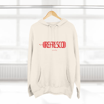 Hoodie “Refresco” – Suéter Unisex de Fleece, Cómodo, Casual y con Identidad Venezolana