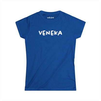 Veneka - Camiseta para Mujer  — Franela Minimalista