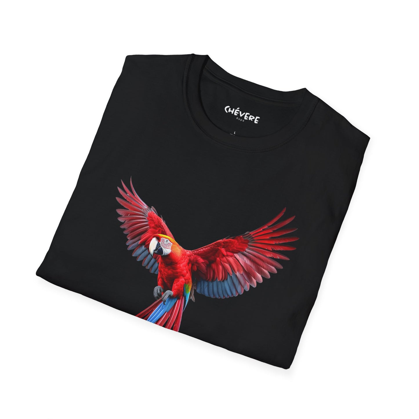 Camiseta — Franela con Gráfico Vibrante de Guacamaya