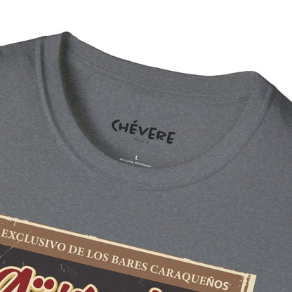 GÜISQUI CON SODA - Camiseta Vintage Unisex Softstyle – Un Clásico de los Bares Caraqueños