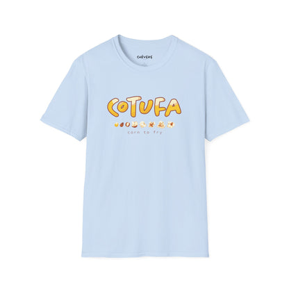 COTUFA "Corn to Fry" 🌽🍿 - Camiseta Unisex Softstyle