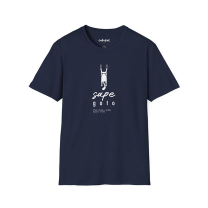 SAPE GATO - Camiseta Unisex Softstyle