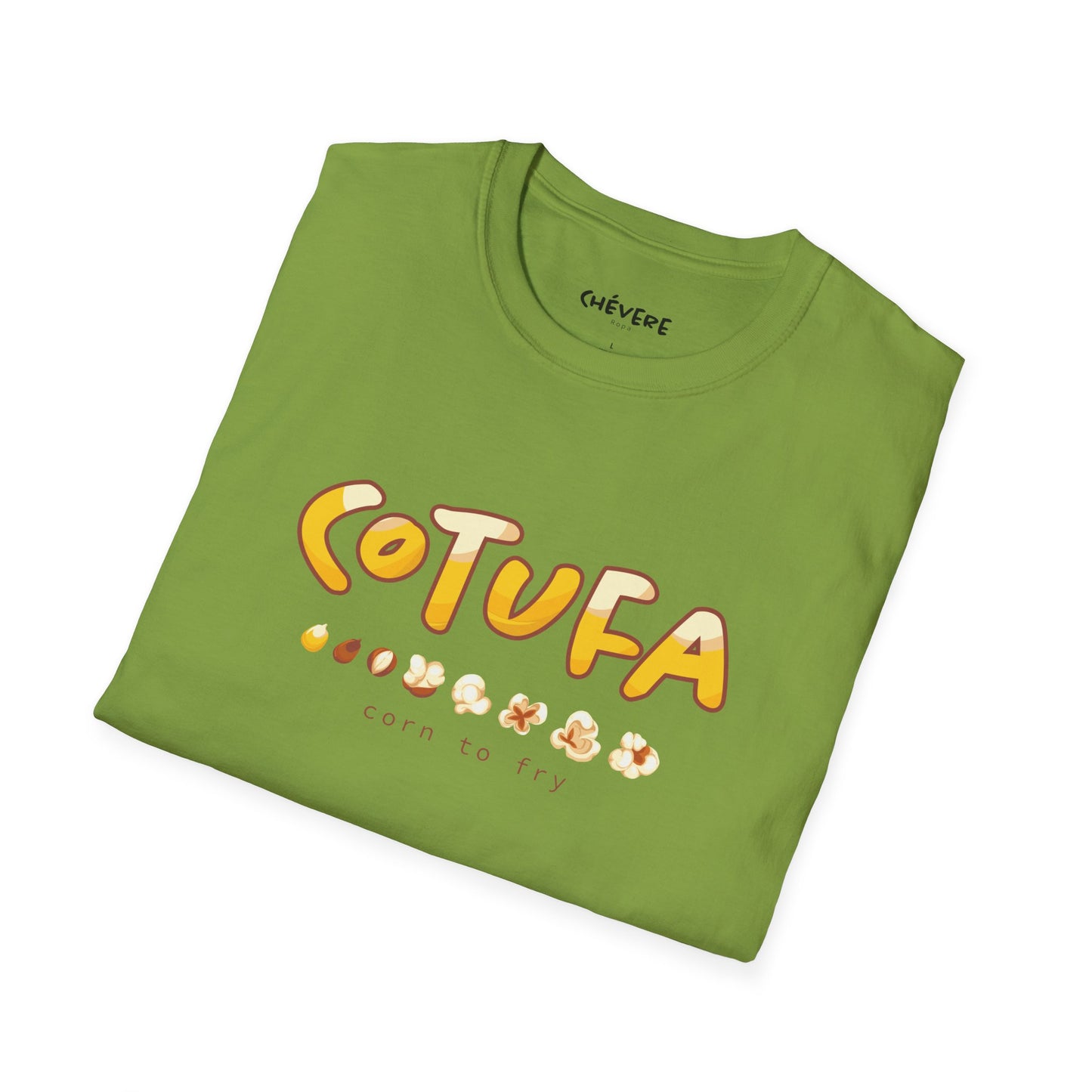 COTUFA "Corn to Fry" 🌽🍿 - Camiseta Unisex Softstyle