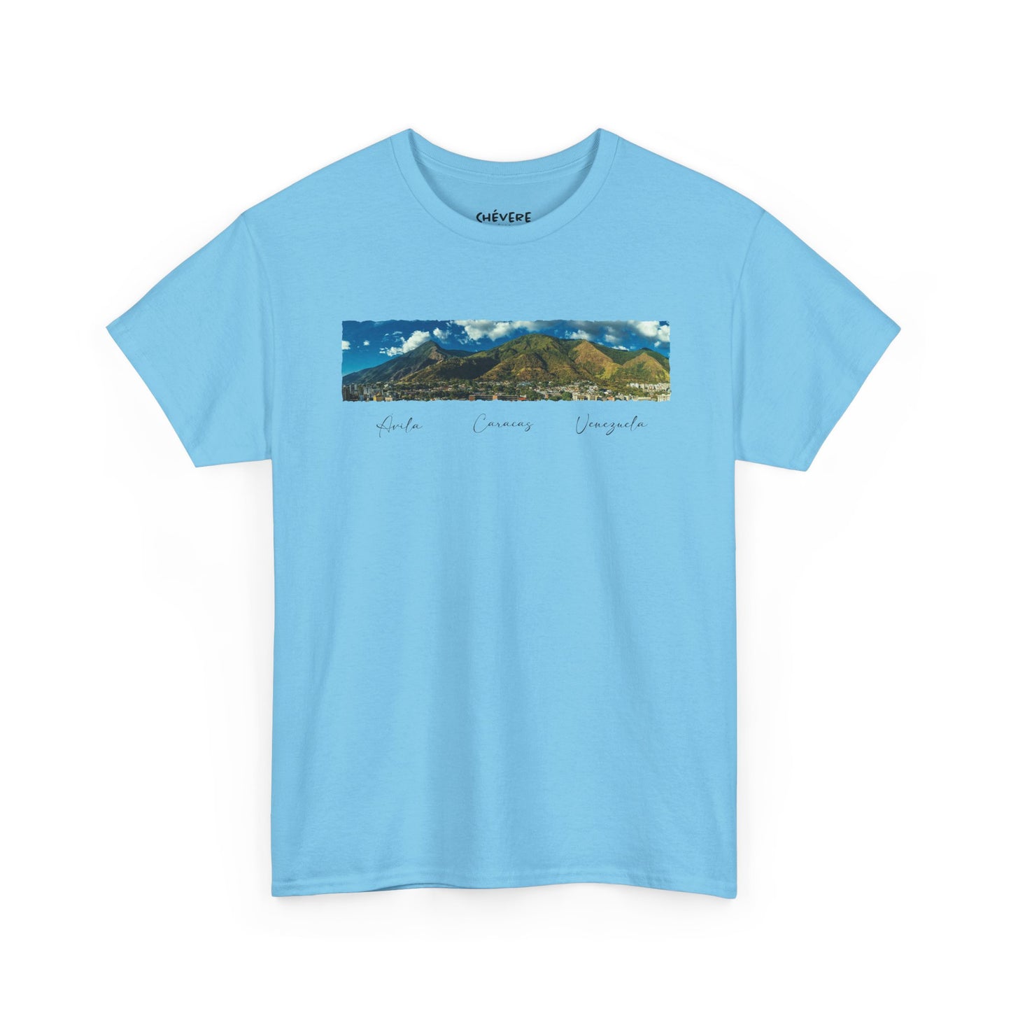 Camiseta Unisex Heavy Cotton Ávila – Perfecta para Amantes de Caracas