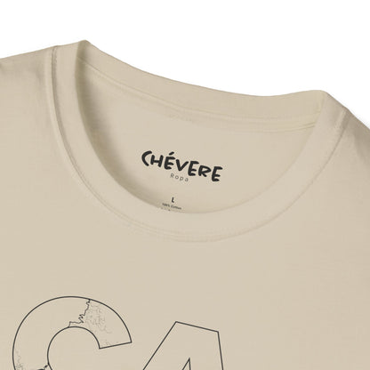 MAPA CARACAS TYPO Unisex T-Shirt - Contemporary Casual Wear