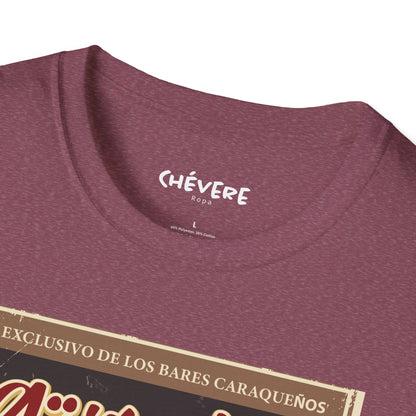 GÜISQUI CON SODA - Camiseta Vintage Unisex Softstyle – Un Clásico de los Bares Caraqueños