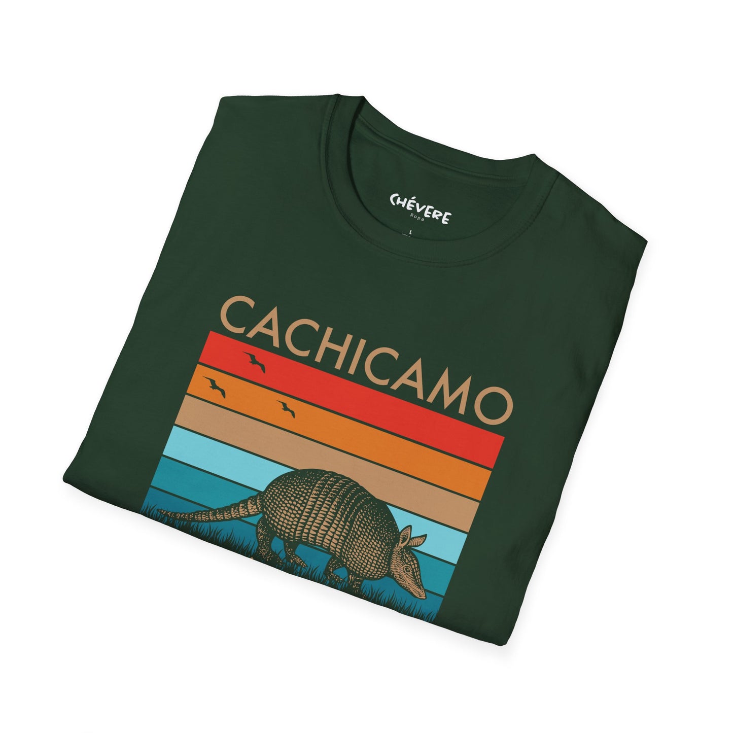 CACHICAMO DICIÉNDOLE A MORROCOY  🐢 CONCHUDO - Camiseta Vintage Unisex Softstyle