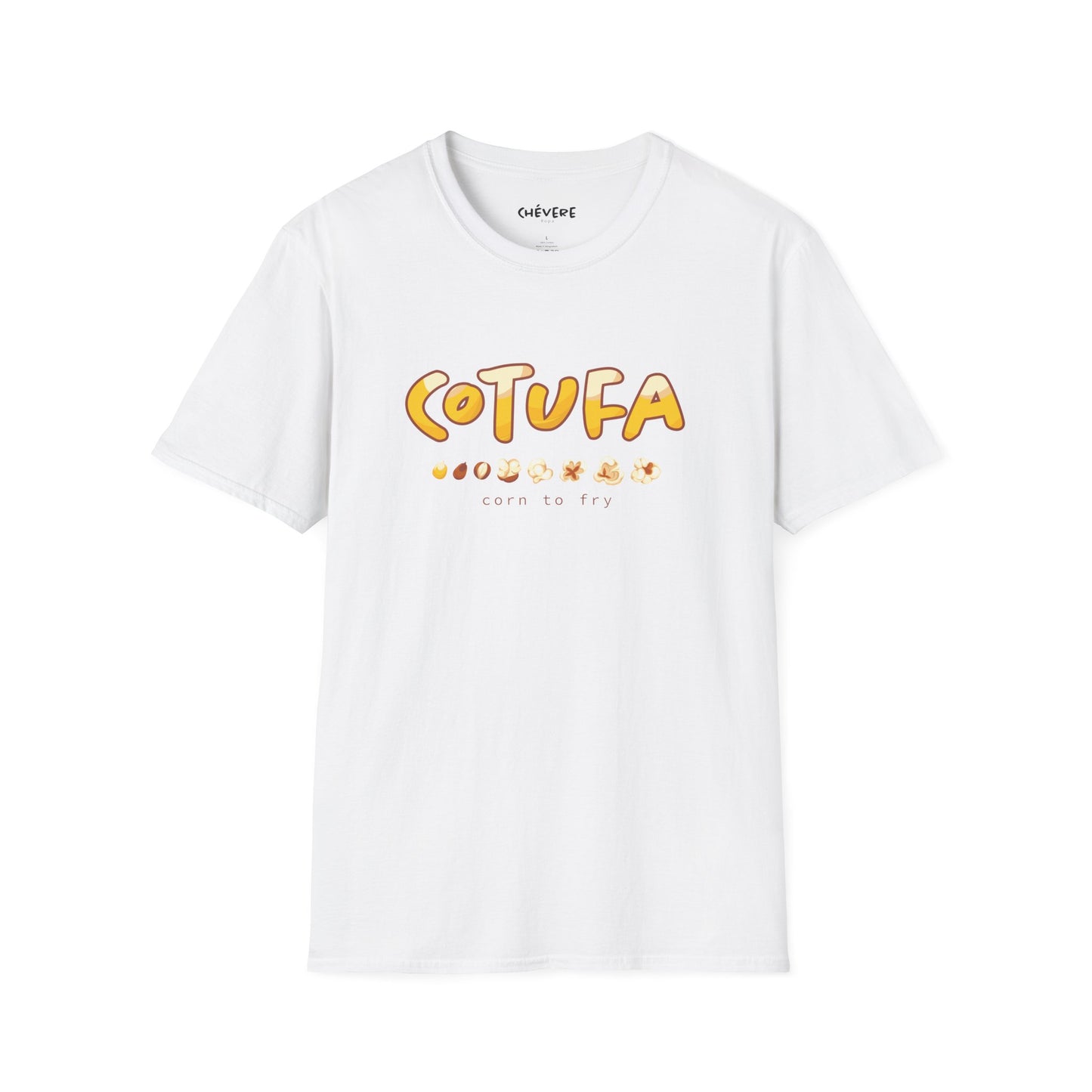 COTUFA "Corn to Fry" 🌽🍿 - Camiseta Unisex Softstyle