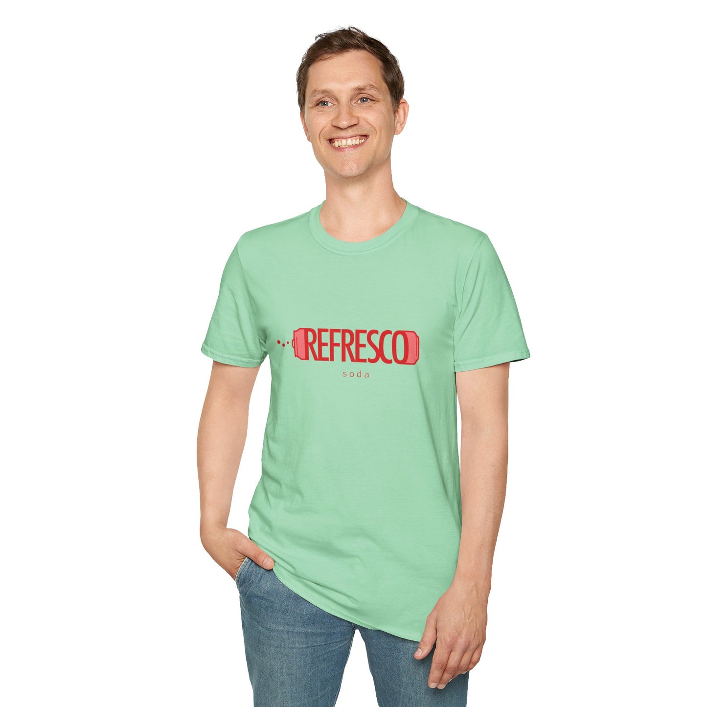 REFRESCO (soda) - Camiseta Unisex Softstyle