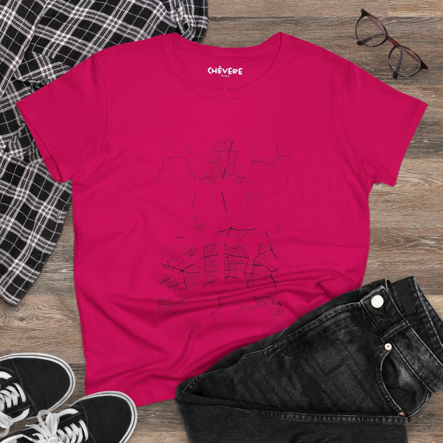 Women's Tee — Minimalist Sketch Sailboat Graphic