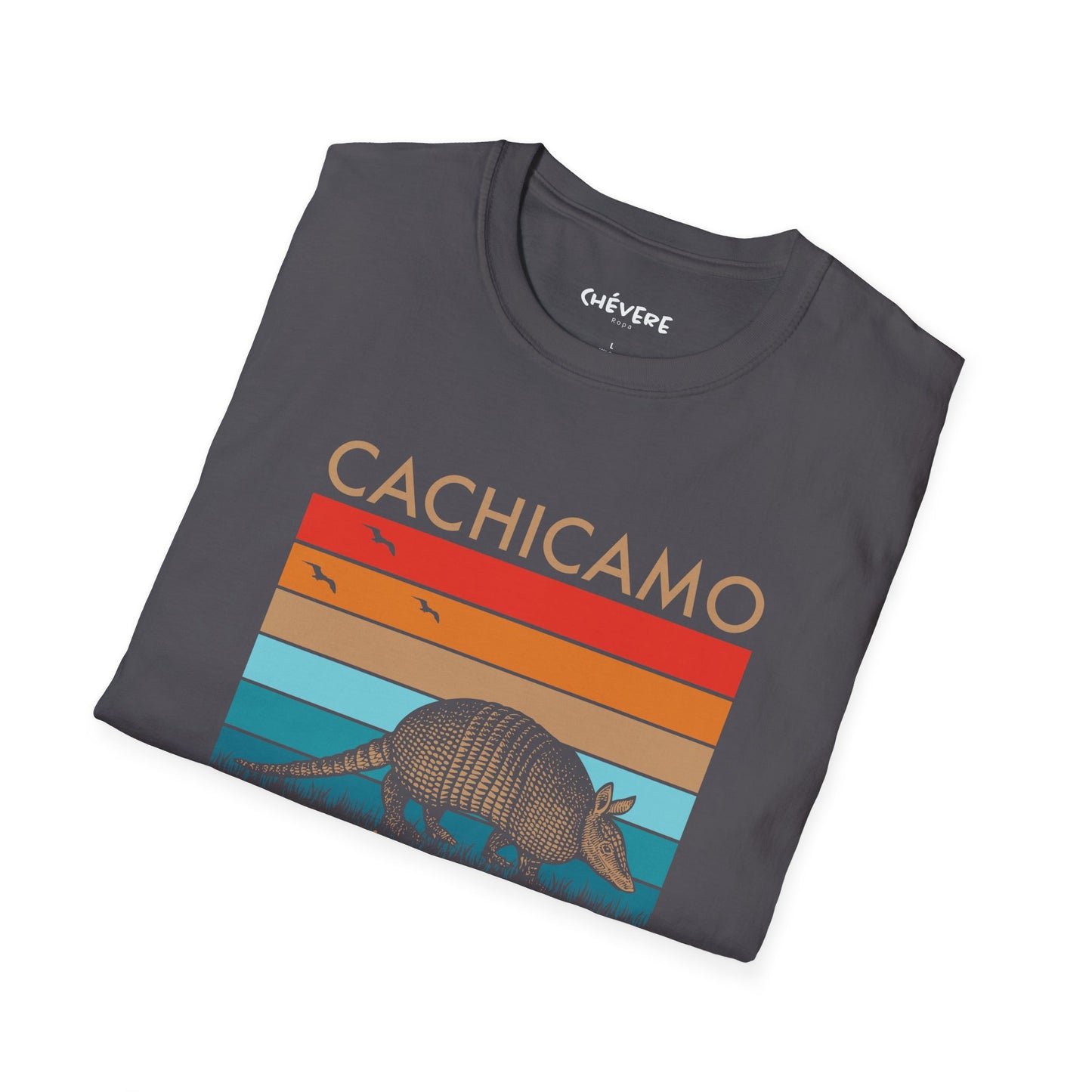 CACHICAMO DICIÉNDOLE A MORROCOY  🐢 CONCHUDO - Camiseta Vintage Unisex Softstyle