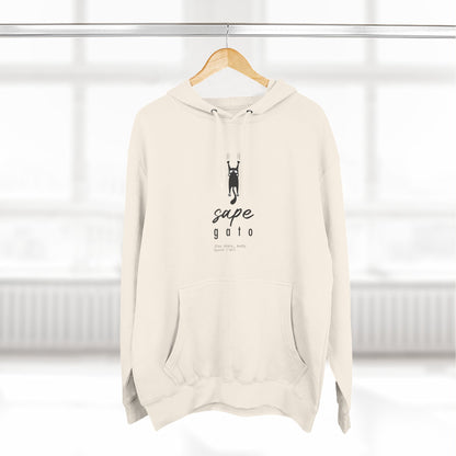 Hoodie “Sape Gato” – Suéter Unisex de Fleece, Cómodo, Divertido y con Identidad Venezolana