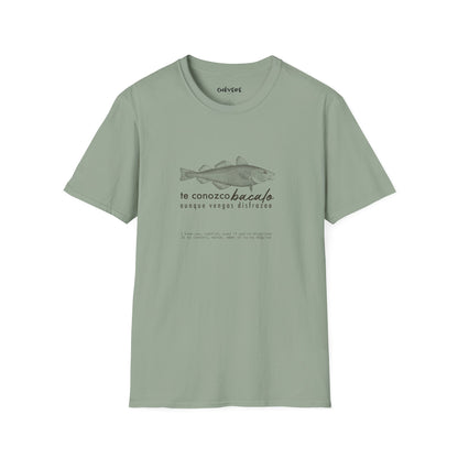 TE CONOZCO BACALAO 🐟😆 - Camiseta Unisex Softstyle