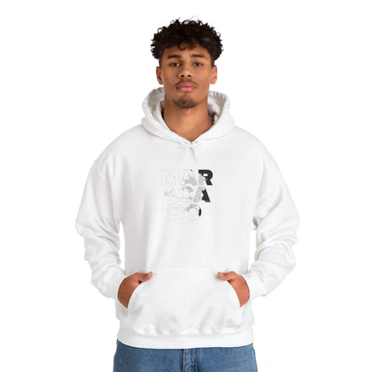 MARACAIBO TYPO Heavy Blend™ - Sudadera con Capucha - Diseño Gráfico Minimalista