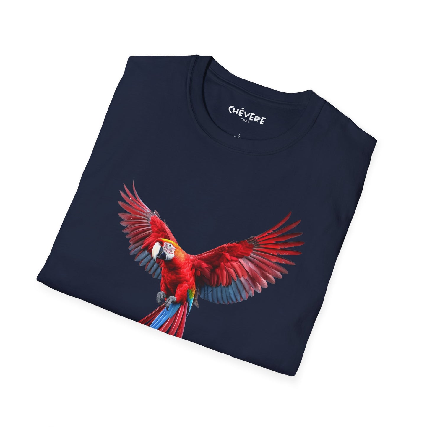 Camiseta — Franela con Gráfico Vibrante de Guacamaya