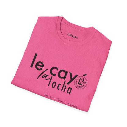 Camiseta Unisex Softstyle "Le Cayó La Locha" - Diseño Divertido y Casual Inspirado en Venezuela