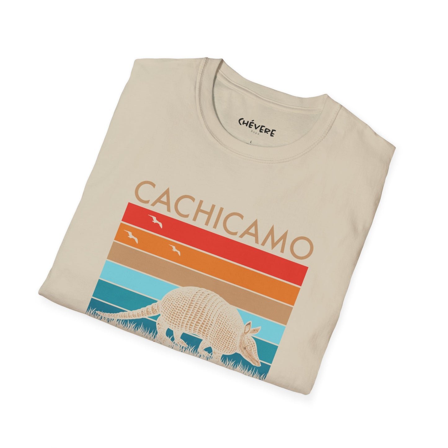 CACHICAMO DICIÉNDOLE A MORROCOY  🐢 CONCHUDO - Camiseta Vintage Unisex Softstyle