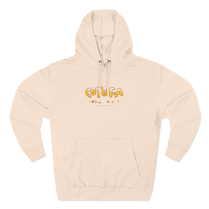 Hoodie “Cotufa” – Suéter Unisex de Fleece, Cómodo, Casual y con Sabor Venezolano