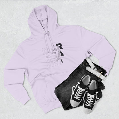 Hoodie Mapa Tipográfico “Maracaibo” – Suéter Unisex de Fleece, Cómodo, Cultural y con Orgullo Venezolano