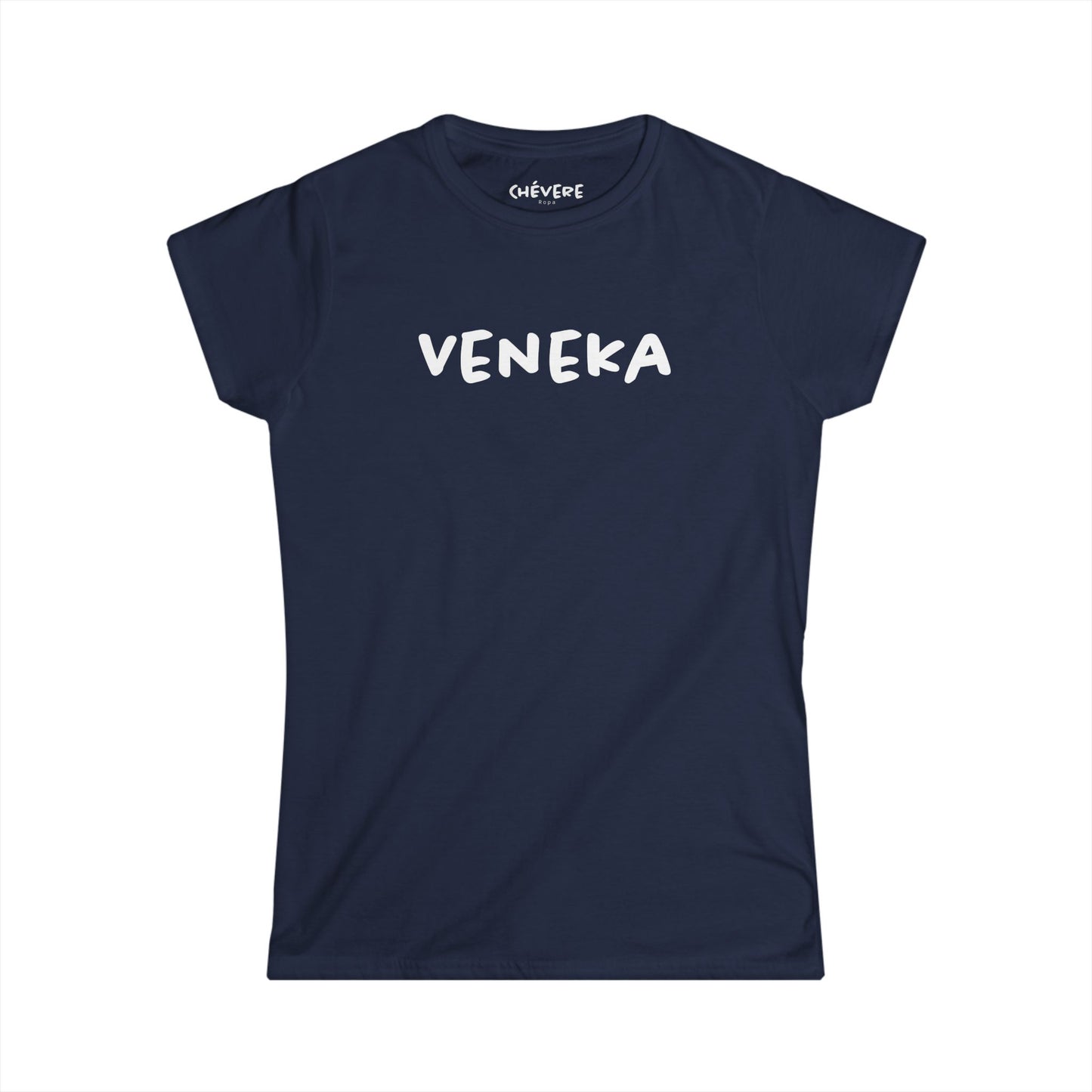 Veneka - Camiseta para Mujer  — Franela Minimalista