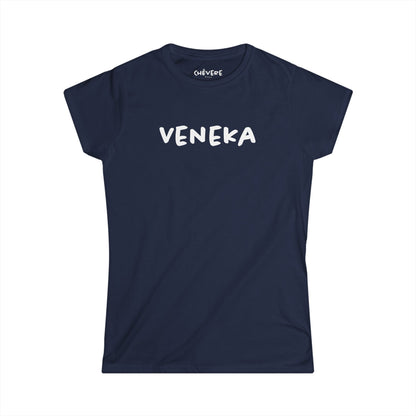 Veneka - Camiseta para Mujer  — Franela Minimalista