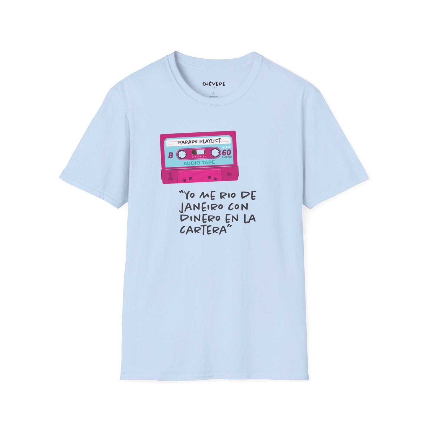 YO ME RÍO DE JANEIRO – Camiseta DAMA - Estilo y Humor con un Toque Vintage