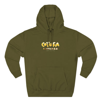 Hoodie “Cotufa” – Suéter Unisex de Fleece, Cómodo, Casual y con Sabor Venezolano