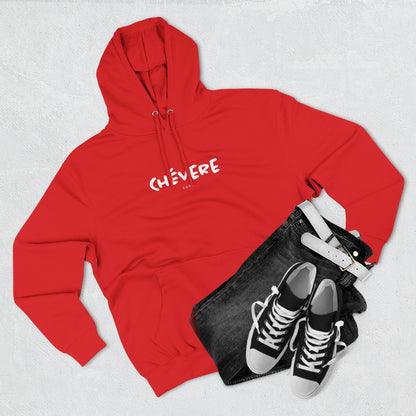 Chévere Three-Panel Fleece Hoodie, Cozy Casual Wear, Perfect Gift for Friends, Comfortable Streetwear, Ideal for Everyday Style